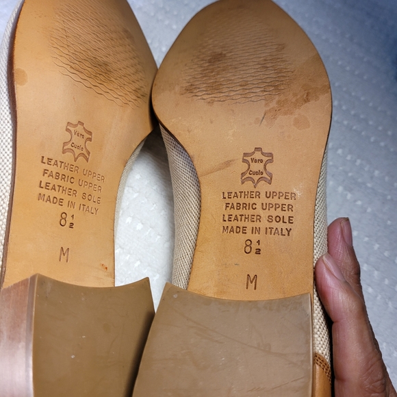 TALBOTS CLASSIC LIGHT BROWN LEATHER LOAFER SHOE - Picture 8 of 14